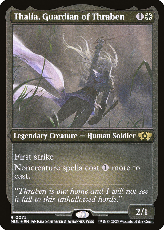 Thalia, Guardian of Thraben (0072) - Foil Etched