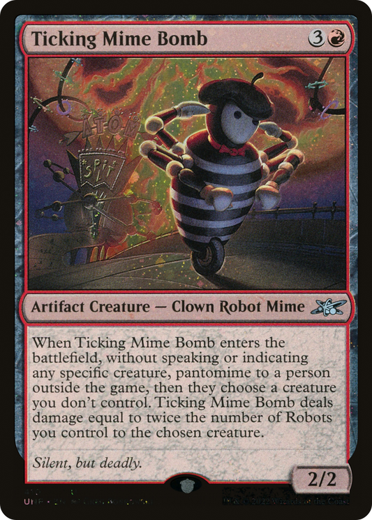 Ticking Mime Bomb (410) - Galaxy Foil