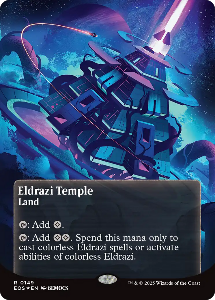 Eldrazi Temple (0149) (Borderless) - Galaxy Foil