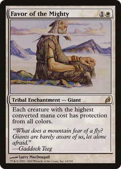 Favor of the Mighty - Foil