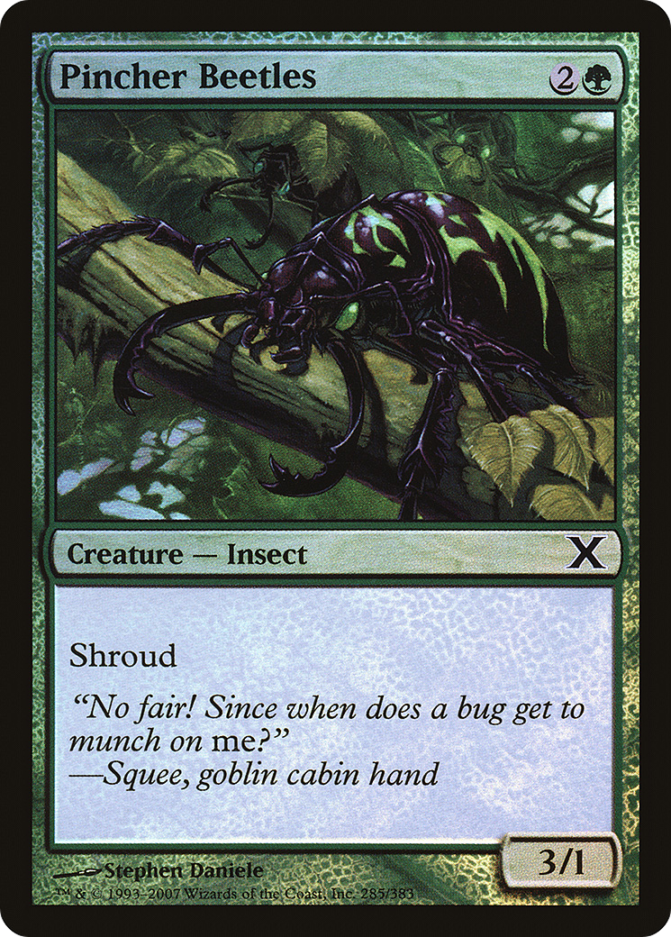 Pincher Beetles - Foil