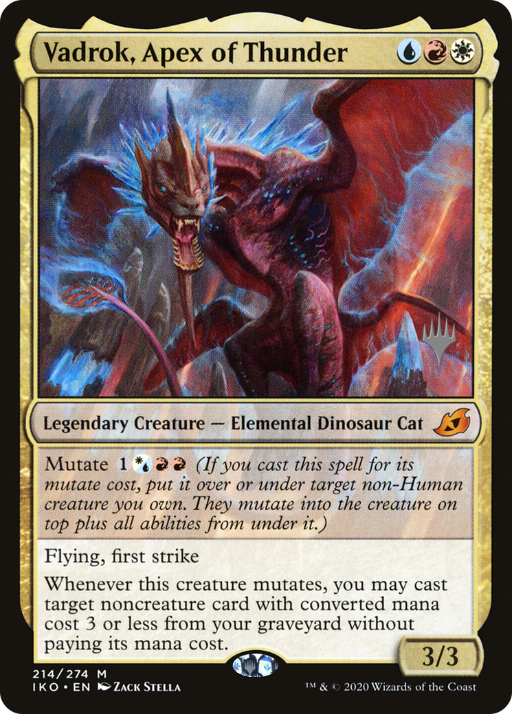 Vadrok, Apex of Thunder (214) (Promo Pack) - Foil