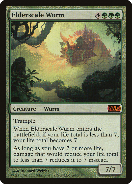Elderscale Wurm - Foil