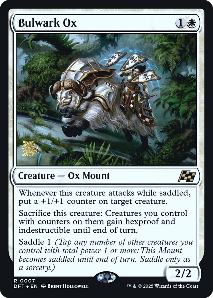 Bulwark Ox (0007) (Prerelease) - Foil