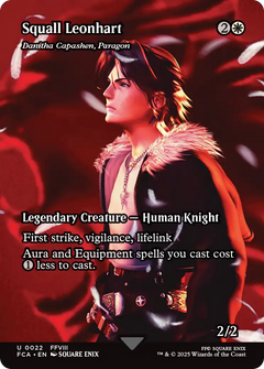 Squall Leonhart [Danitha Capashen, Paragon] (0022) (Showcase) - Foil
