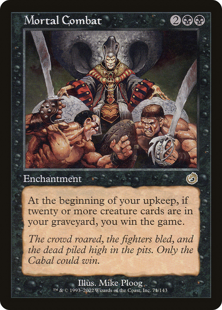 Mortal Combat - Foil