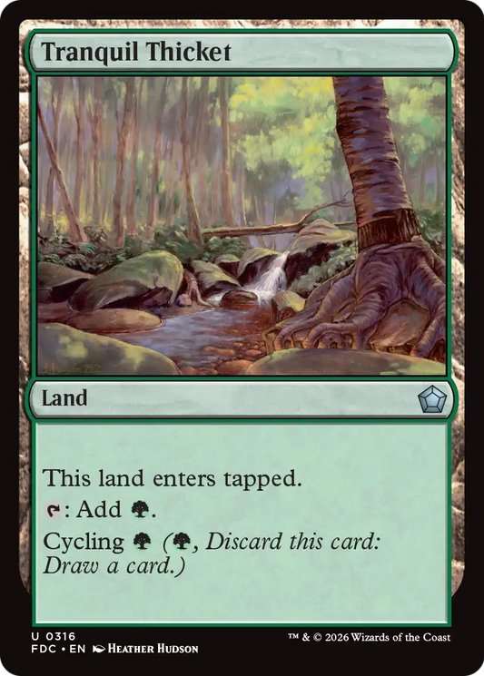 Tranquil Thicket (FDC)