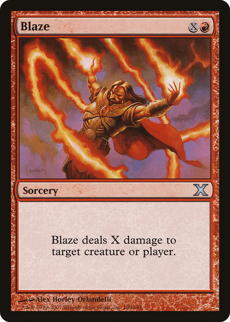 Blaze - Foil