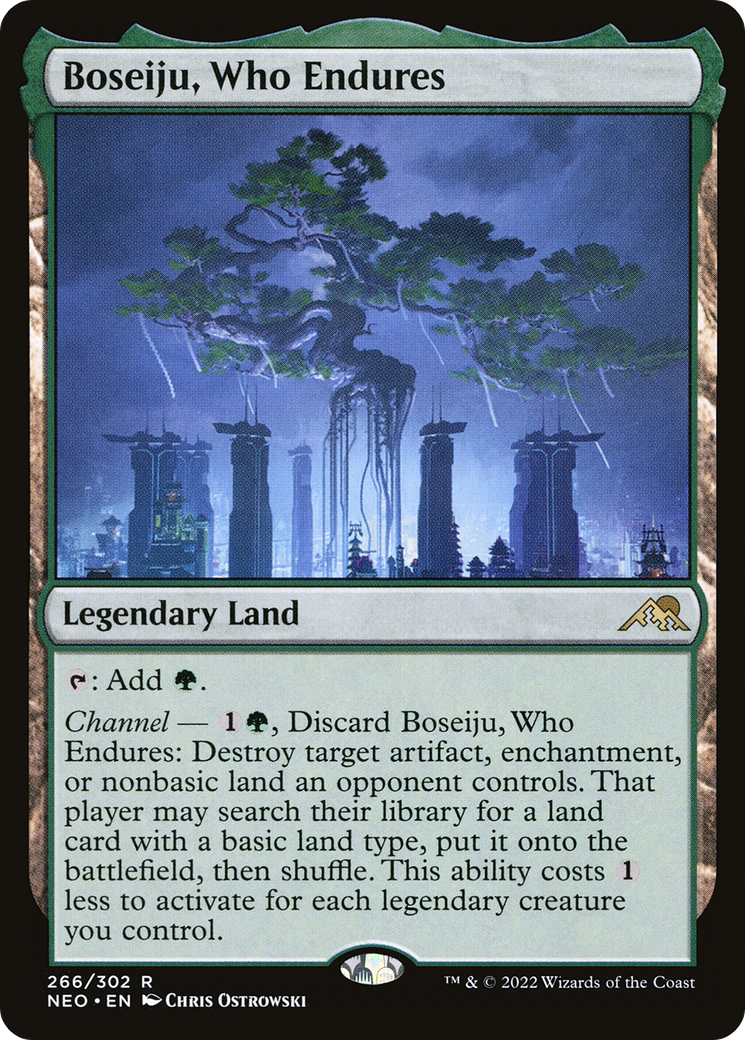 Boseiju, Who Endures - Foil