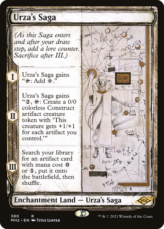 Urza's Saga (380) (Showcase) - Foil