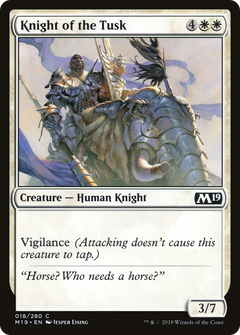 Knight of the Tusk - Foil
