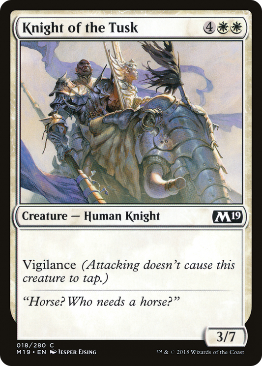 Knight of the Tusk - Foil