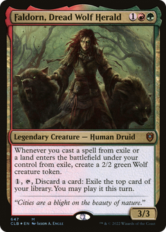 Faldorn, Dread Wolf Herald - Foil
