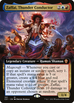 Zaffai, Thunder Conductor (331) (Extended Art)