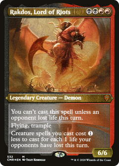 Rakdos, Lord of Riots - Foil Etched