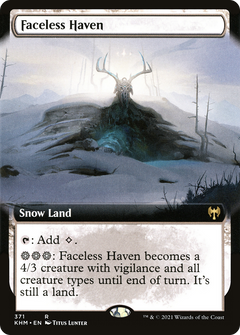 Faceless Haven (371) (Extended Art) - Foil