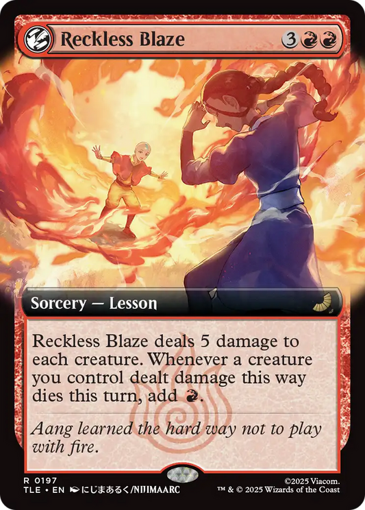 Reckless Blaze (0197) (Extended Art) tle