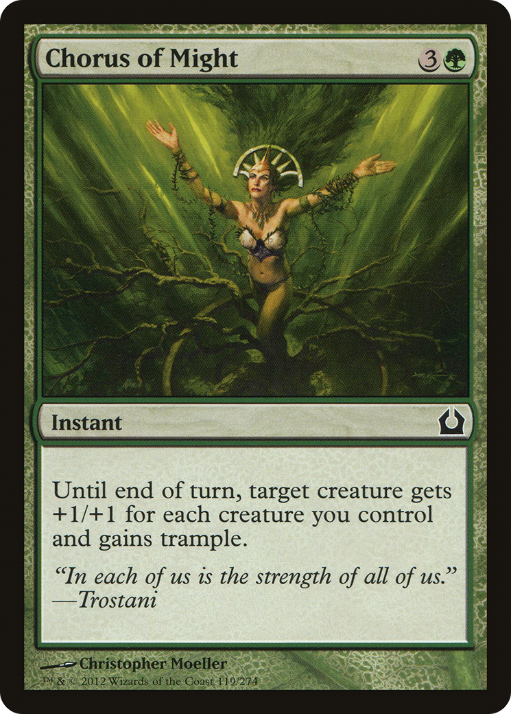 Chorus of Might - Foil