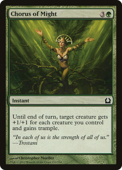 Chorus of Might - Foil