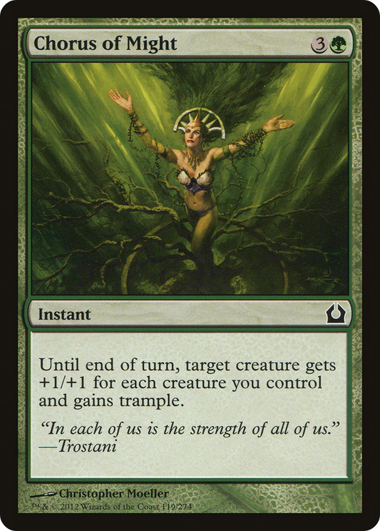 Chorus of Might - Foil