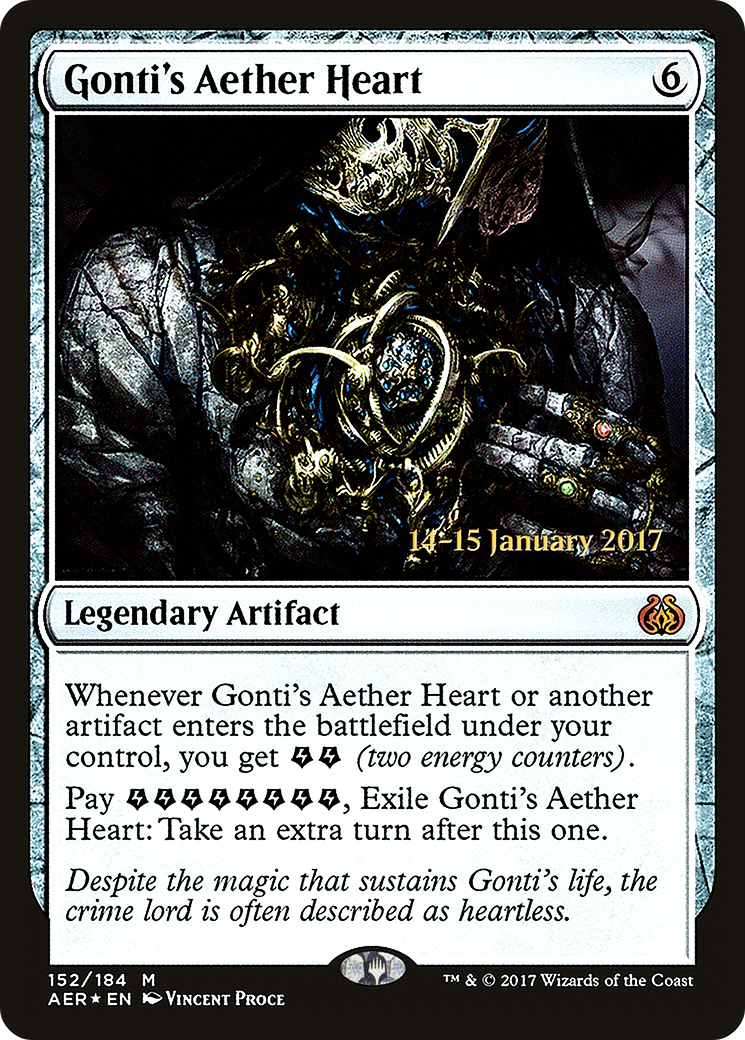 Gonti's Aether Heart (152) (Prerelease) - Foil