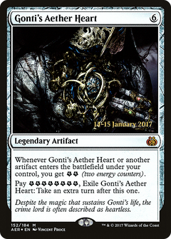 Gonti's Aether Heart (152) (Prerelease) - Foil