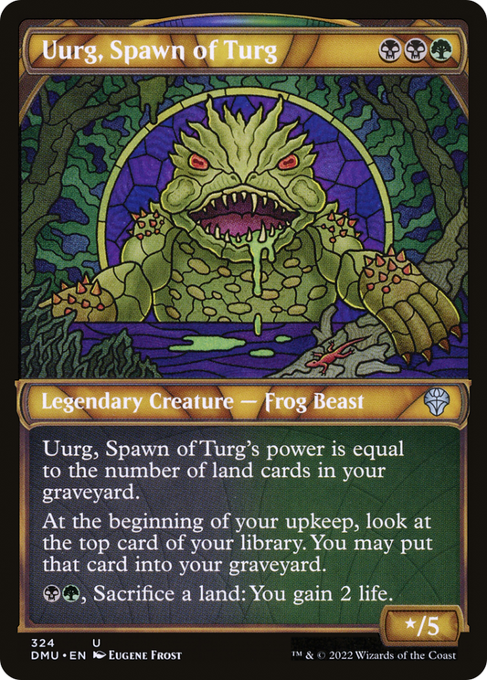 Uurg, Spawn of Turg (324) (Showcase) - Foil