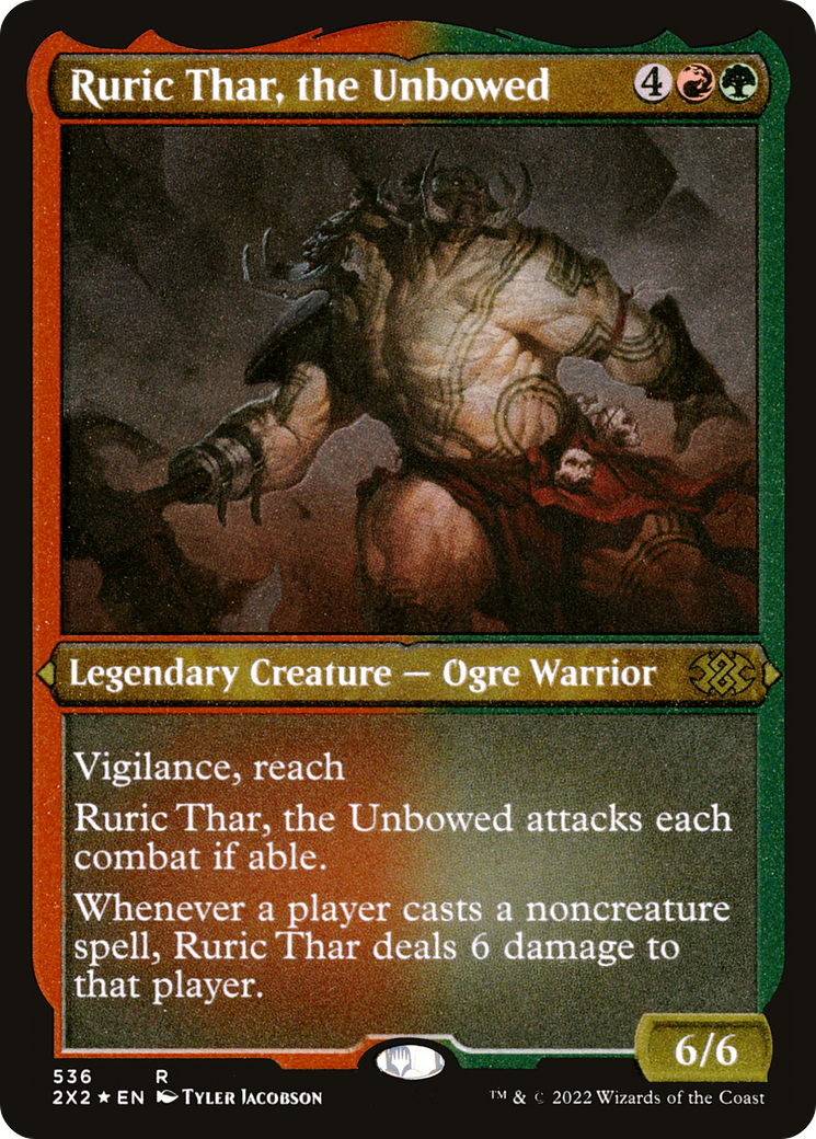 Ruric Thar, the Unbowed - Foil Etched