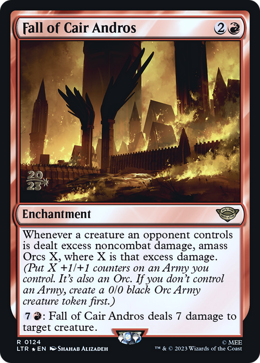 Fall of Cair Andros (0124) (Prerelease) - Foil