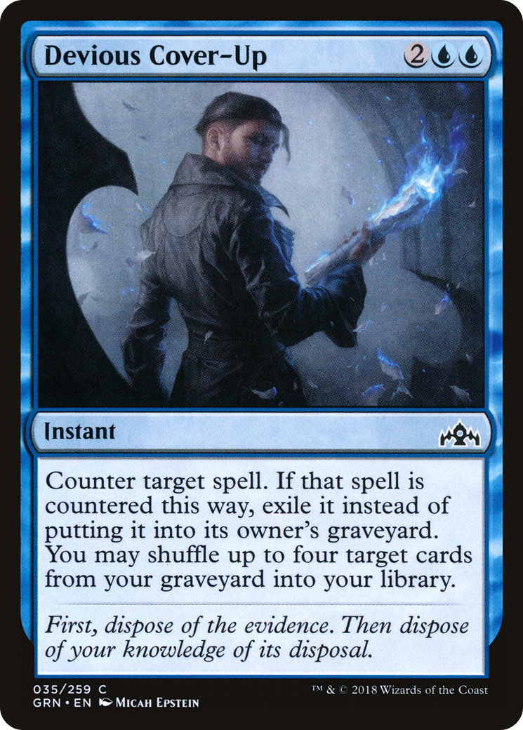 Devious Cover-Up - Foil