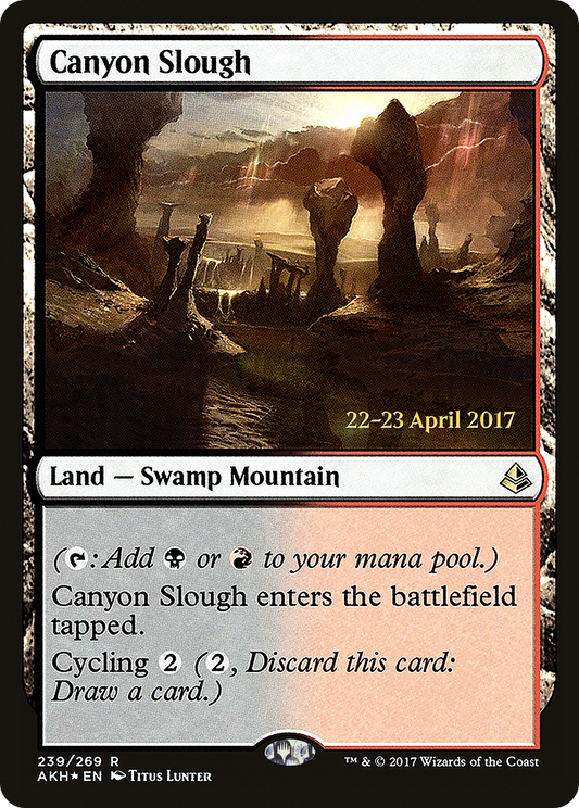 Canyon Slough (239) (Prerelease) - Foil