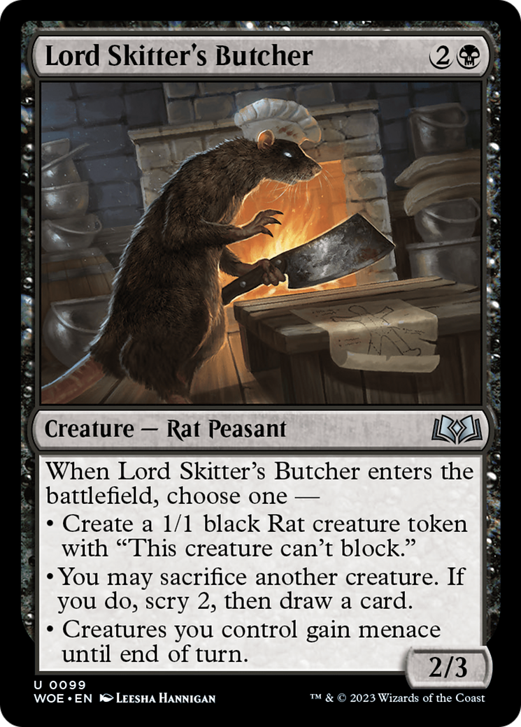 Lord Skitter's Butcher - Foil