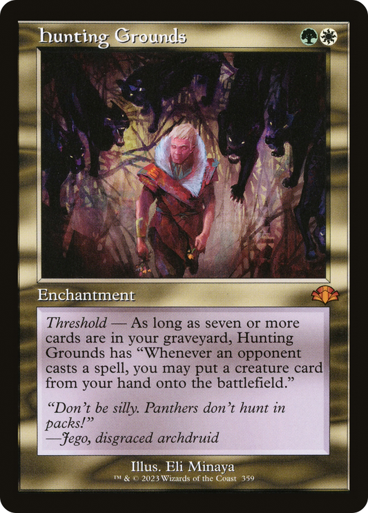 Hunting Grounds (359) (Retro Frame) - Foil