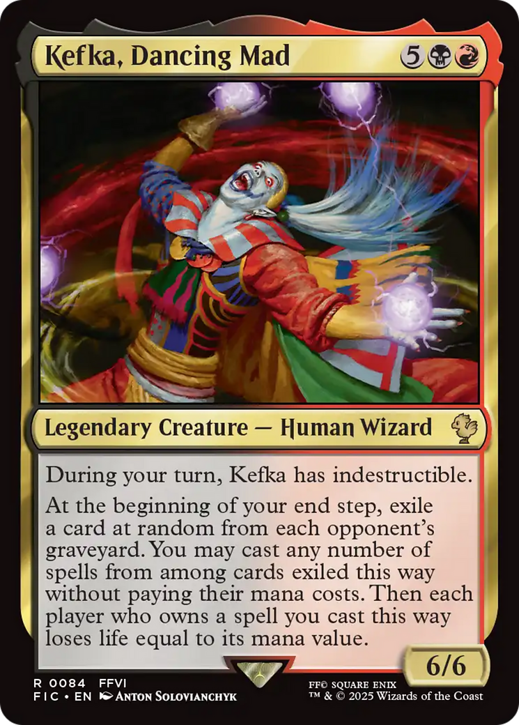 Kefka, Dancing Mad - Surge Foil