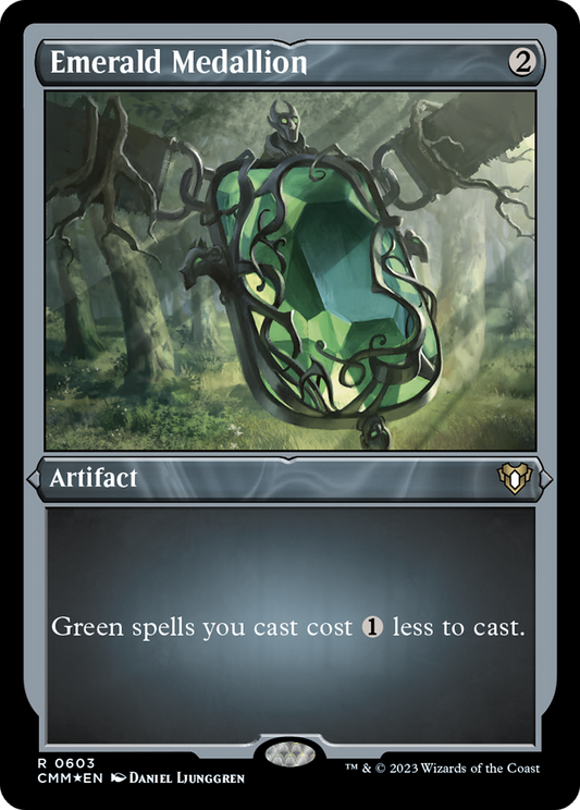 Emerald Medallion (0603) - Foil Etched