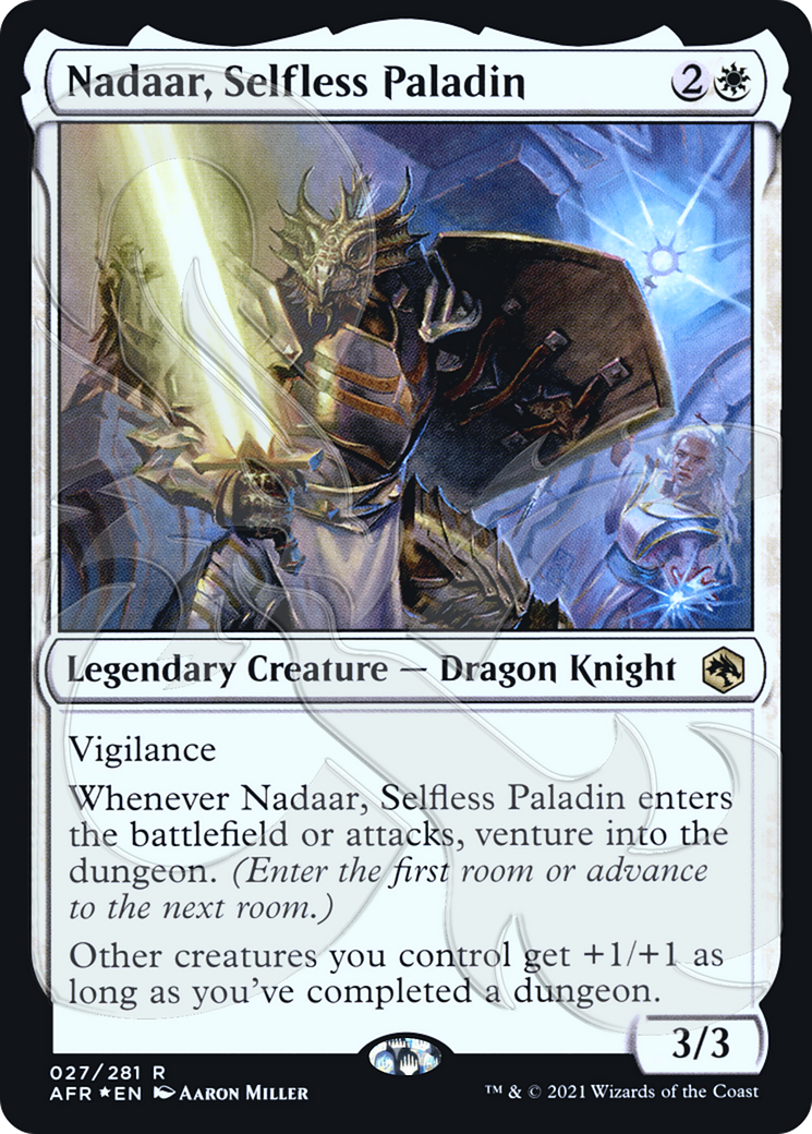 Nadaar, Selfless Paladin (027) (Ampersand) - Foil