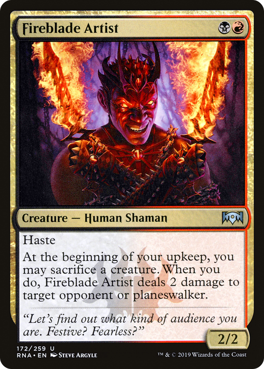 Fireblade Artist - Foil
