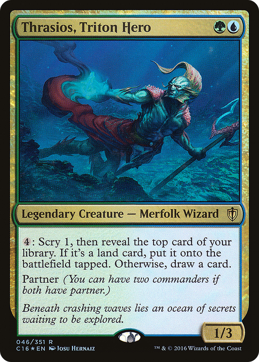 Thrasios, Triton Hero - Foil