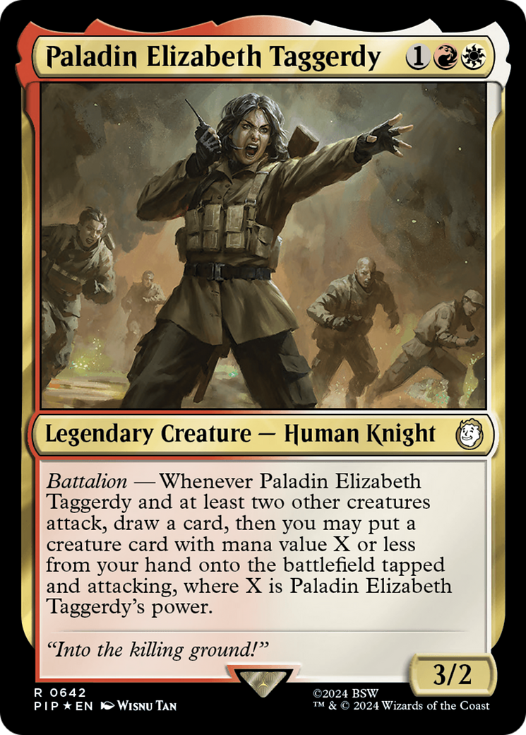 Paladin Elizabeth Taggerdy (0642) - Surge Foil