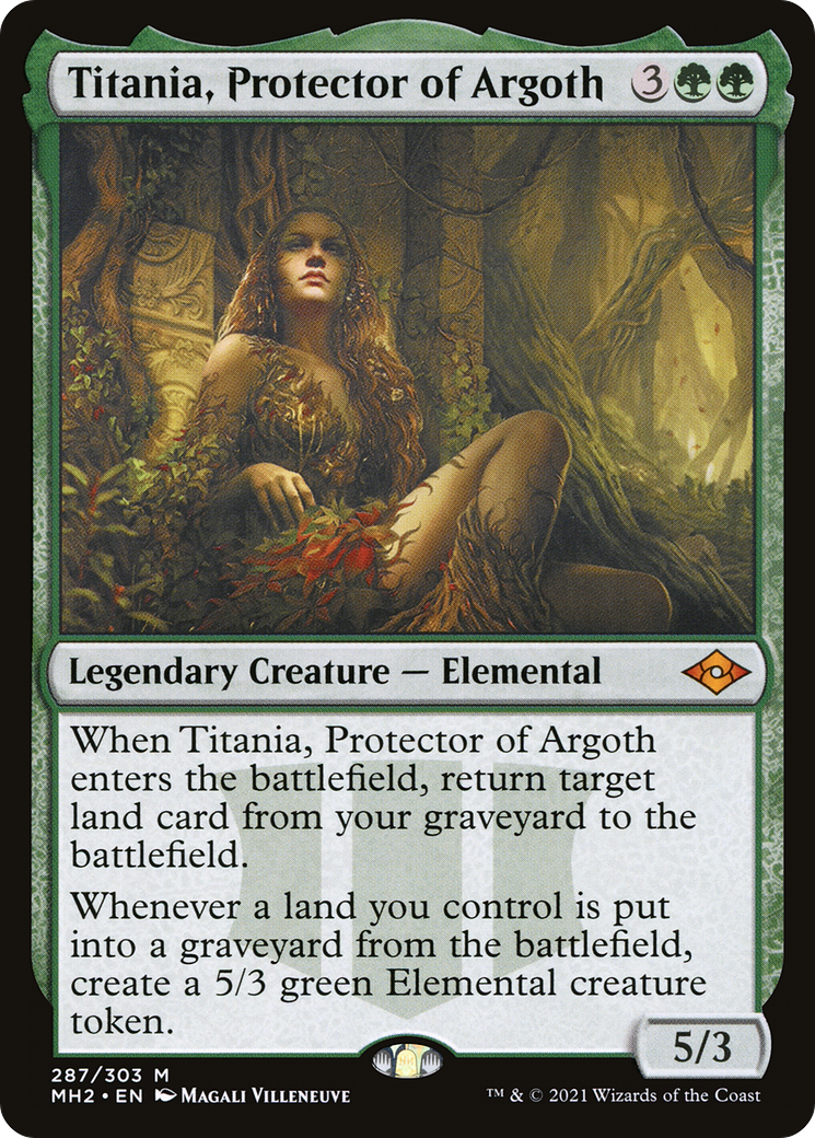 Titania, Protector of Argoth - Foil Etched