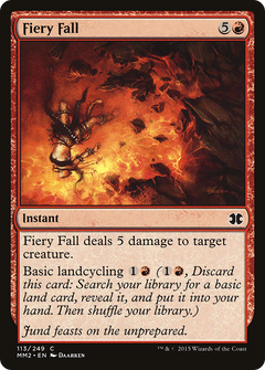 Fiery Fall - Foil