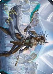 Kemba, Kha Regent (02/81) Art Card (ACMM) - Gold-Stamped Signature