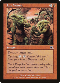Lay Waste - Foil