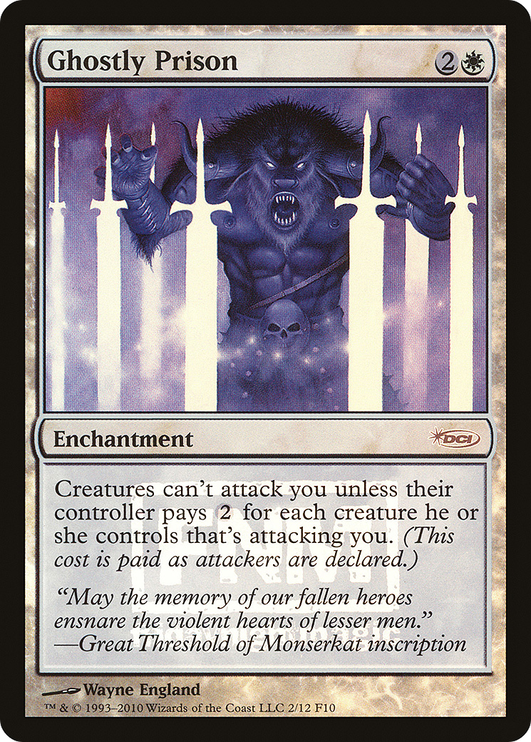 Ghostly Prison (002) (FNM) - Foil