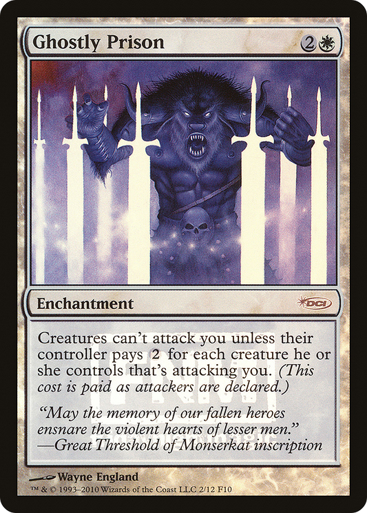 Ghostly Prison (002) (FNM) - Foil