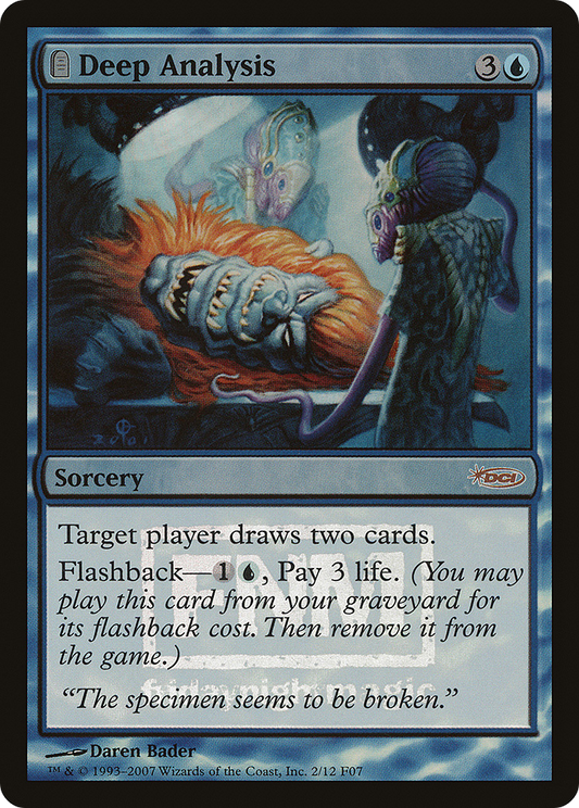 Deep Analysis (002) (FNM) - Foil