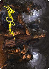 Sharkey, Tyrant of the Shire (22/81) Art Card (ALTR) - Gold-Stamped Signature
