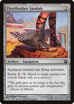 Fleetfeather Sandals - Foil