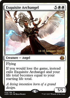 Exquisite Archangel (018) (Prerelease) - Foil