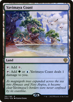 Yavimaya Coast (261) (Promo Pack) - Foil